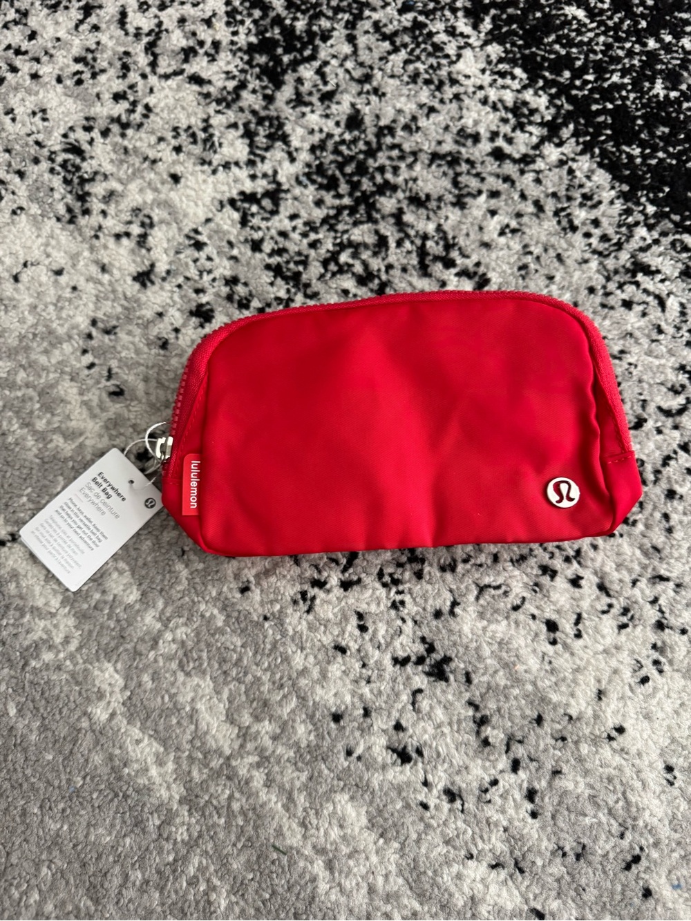 lululemon athletica Red Small Zip Pouch